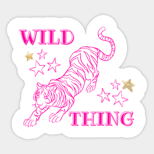 Wild thing Sticker